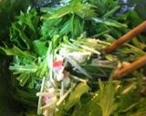 水菜サラダ作り方5写真