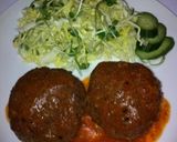 トマトジュースで簡単☆煮込みハンバーグ作り方10写真