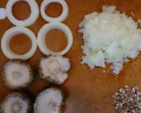 しいたけと玉ねぎの肉詰め作り方1写真