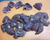 レア感たっぷりとろける鶏レバー作り方1写真