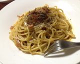 パスタでランチ♪うちの絶品カルボナーラ♡作り方7写真