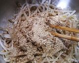 常備菜★もやしの胡麻ナムル作り方3写真