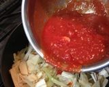 フライパン一つ酒粕＆鱈でトマト煮込み♫作り方7写真
