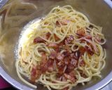 パスタでランチ♪うちの絶品カルボナーラ♡作り方11写真