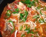 フライパン一つ酒粕＆鱈でトマト煮込み♫作り方9写真