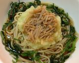 簡単ランチ♪なめ茸おろしの和風スープスパ作り方6写真