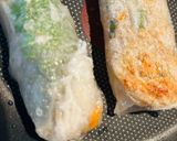 ベトナム風🇻🇳ライスペーパー揚げ焼き春巻き作り方5写真