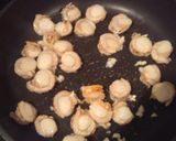 ベビーホタテと青梗菜でさっとクリーム煮作り方2写真