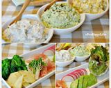 3種春色豆腐ディップdeオープンサンド作り方7写真