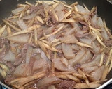 蒟蒻入り☆牛肉ごぼうのしぐれ煮風作り方4写真