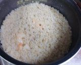 むき海老入りの玄米ご飯作り方3写真