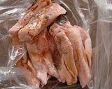 イタリアンドレッシングで味付ける手羽中作り方2写真