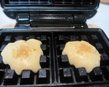 カリカリ　ワッフルホットケーキミックス作り方3写真