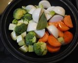 野菜たっぷり♪我が家のチーズフォンデュ作り方1写真