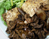 木綿豆腐と豚肉のしょうが焼き作り方5写真