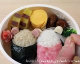 ひな祭り　キャラ弁＊リラックマのお雛様作り方6写真