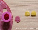 ひな祭り　キャラ弁＊リラックマのお雛様作り方7写真