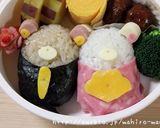 ひな祭り　キャラ弁＊リラックマのお雛様作り方10写真