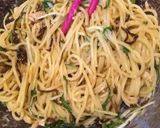 簡単★★塩昆布と水菜の和風ツナパスタ♪作り方5写真