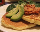リコッタパンケーキ/トマトバジルソース作り方9写真