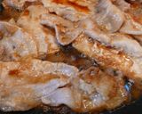 満足です！「豚肉生姜焼き弁当」作り方3写真