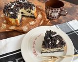 クッキーアンドクリームのチーズケーキ作り方8写真