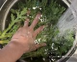 『春菊はお浸し』…というシンプルな食べ方作り方2写真