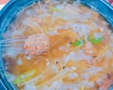 ＊生姜香るサバ味噌缶の具だくさん味噌󠄀汁＊作り方4写真