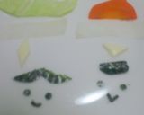 離乳食:後期　♪おひな祭り♬作り方3写真