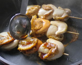 我が家で簡単　屋台のほたて串焼き作り方7写真