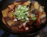 大根こんにゃく味噌煮込☆名古屋味を手軽に作り方4写真