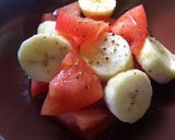●トマトとバナナのＳＡＬＡＤ●作り方2写真