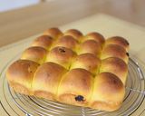 たっぷりかぼちゃ50%ちぎりパン HB作り方12写真