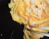 ふんわり炒り卵とほうれん草のにんにく炒め作り方5写真