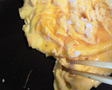 ふんわり炒り卵とほうれん草のにんにく炒め作り方5写真