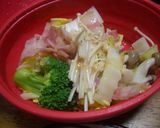 *シリコン鍋で野菜たっぷりとりたいね！作り方4写真