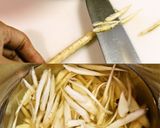 牛肉とごぼうと白滝のしぐれ煮作り方1写真