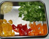 十勝産長いもとピーマンの味噌炒め作り方1写真