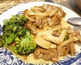 鶏もも肉のブイヨンクリームソース作り方5写真