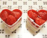 ひな祭り❀ダイエットに苺の簡単豆腐プリン作り方11写真