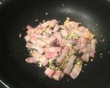 九条葱とベーコンの醤油バターパスタ♡作り方3写真