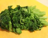 簡単♪菜の花のお刺身　わさび醤油作り方2写真