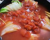 トマトソースのロール白菜作り方4写真
