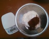 アメリカンレシピのチョコファッジケーキ作り方2写真