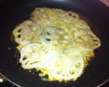れんこんのパリパリチーズ焼き作り方3写真