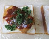 チキンカツとクリームチーズのサンド😋作り方3写真