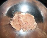 肉団子の生地　京都カフェ作り方1写真