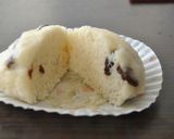 *計量カップでレーズン入り蒸しパン*作り方6写真