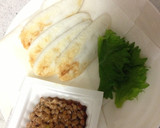 笹かまの納豆チーズはさみ揚げ♡もちもち♪作り方1写真