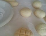 ♡メロンパン&コーンバンズ♡作り方3写真